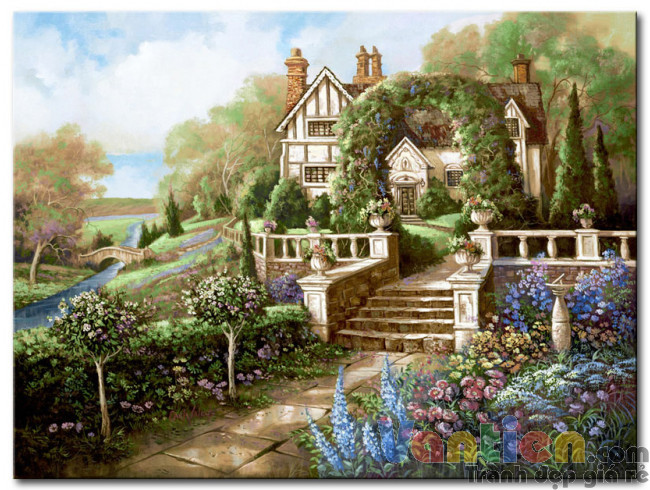Ngôi Nhà Trong Vườn Hoa M1865