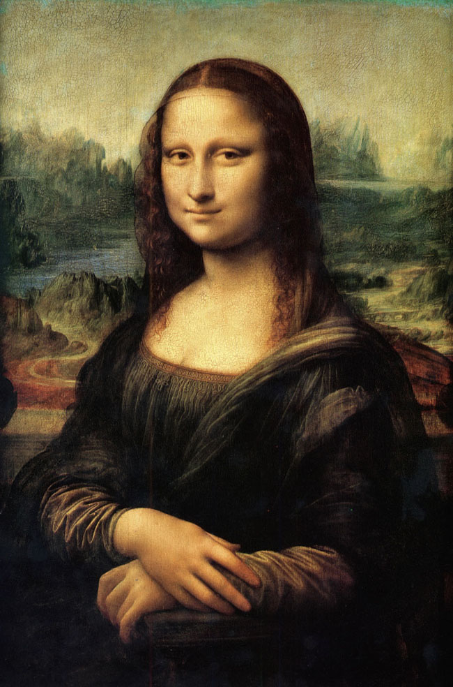 Bức tranh Nàng Monalisa - Sơn dầu trên gỗ - Leonardo da Vinci