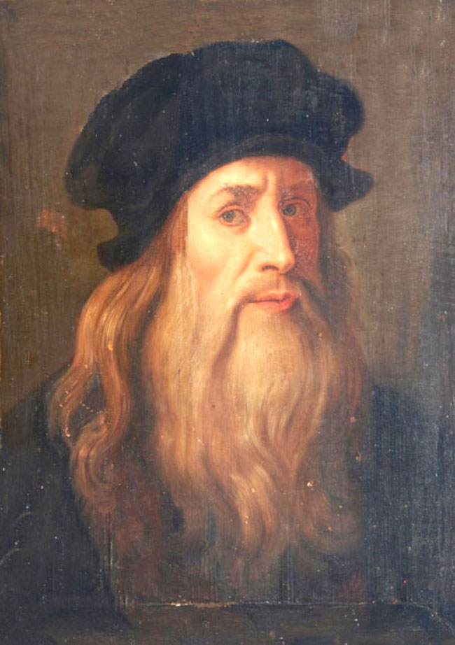 Chân dung tự họa - Leonardo da Vinci - nhà hội họa thiên tài người Ý